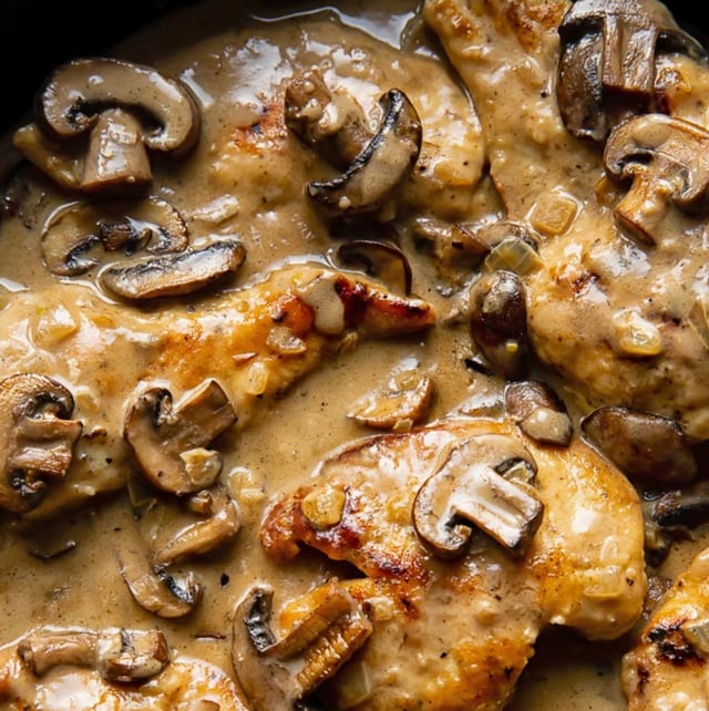 Chicken Marsala.