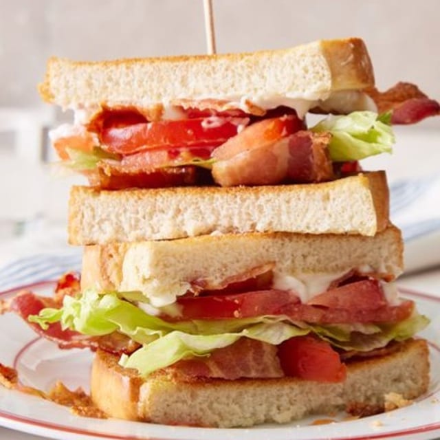 BLT Club Sandwich.