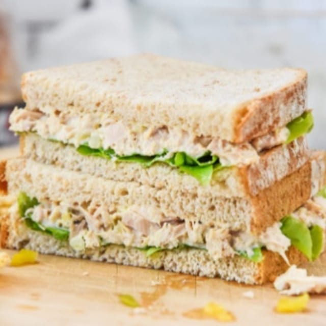 Tuna Club Sandwich.