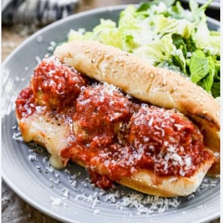Meatball Sandwich.
