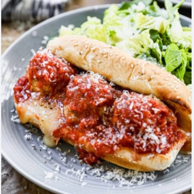 Meatball Sandwich.