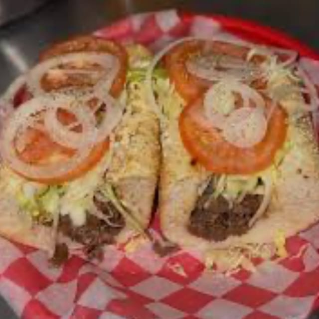 Steak Hoagie Sandwich.