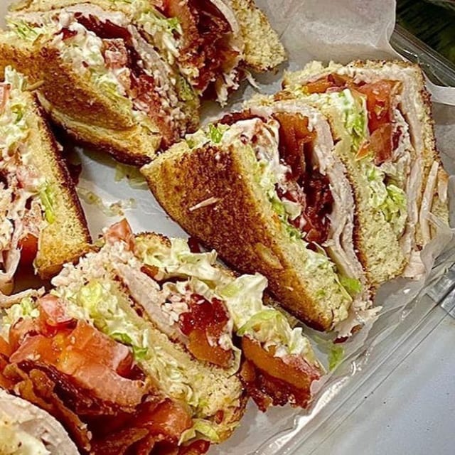 Turkey Club Sandwich.