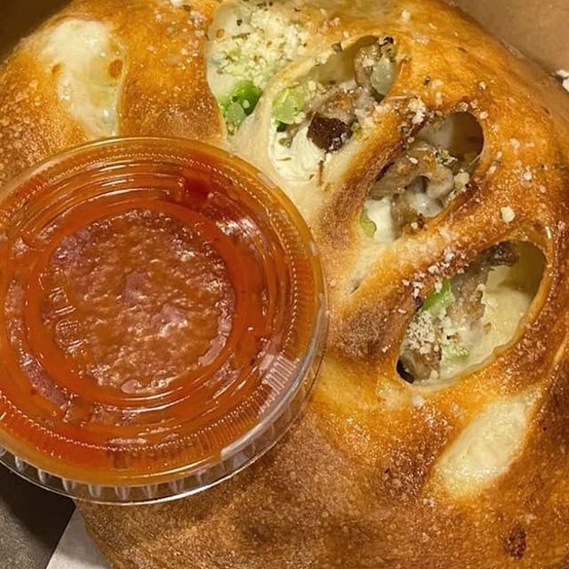 Steak Calzone.